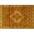 thumbnail image 1 of Ahgly Company Indoor Rectangle Medallion Yellow Traditional Area Rugs, 3' x 5', 1 of 4