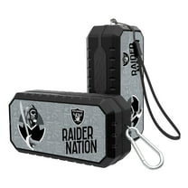 Keyscaper Black Las Vegas Raiders Water Resistant Bluetooth Speaker