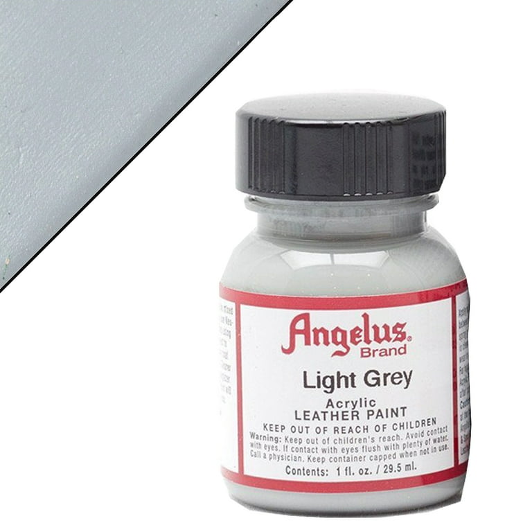 Angelus Acrylic Leather Paint 1 oz. Light Grey Walmart