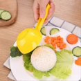 thumbnail image 4 of DIY Rice Scoop Mold, Rice Ball Spoon, Half Round Rice Porridge Spoon, 4 of 5