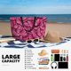 thumbnail image 5 of Easygdp Butterfly Bolsa de Viaje de Playa de Gran Capacidad, Bolsa Tote Perfecta para la Playa, Escapadas de Fin de Semana y Viajes, 5 of 7