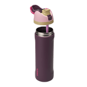 Owala FreeSip Stainless Steel Water Bottle, 24oz, Wild Heart