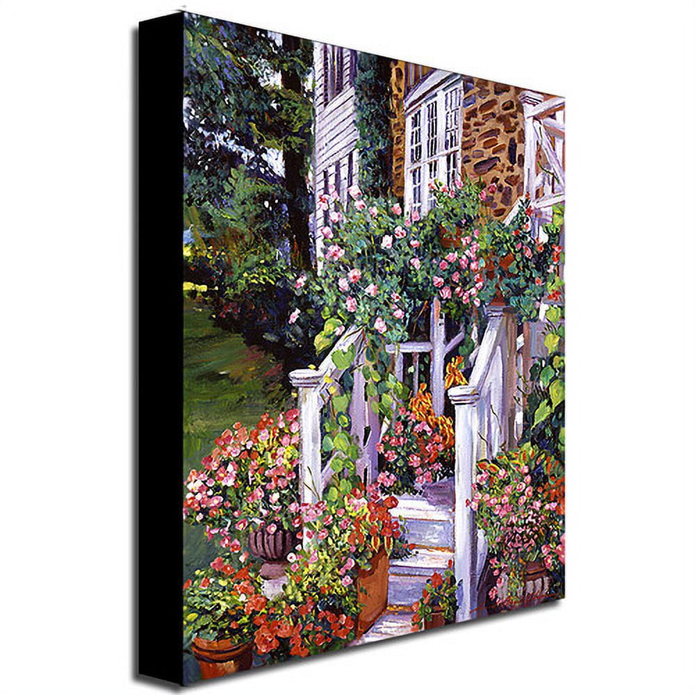 Trademark Art "A New England Visit" Canvas Wall Art by David Lloyd Glover
