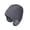 Dark Gray -BY25, variant on Winter Fleece Line Beanie Knit Hats with Ear Flaps for Men Women,Warm Thermal Stocking Caps for Outdoor Cold Weather Black