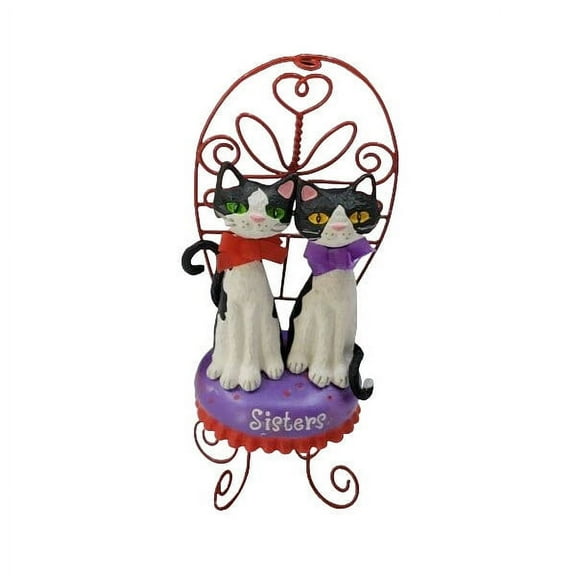 2006 Sisters (Cats) Hallmark Keepsake Christmas Tree Ornament - QXG2963