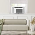 thumbnail image 2 of Hisense 5,000 Btu 115 V 150 Sq ft Window- Mount Air Conditioners, White, 2 of 12