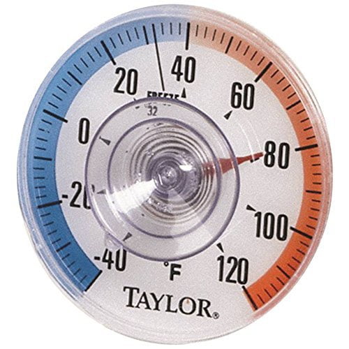 Taylor Window Thermometer -40 To 120 Deg F 3-1/2" Dial5