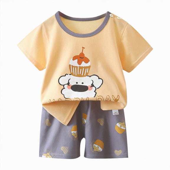 NOLDARES Baby Boy Shorts Set Summer Clothes Toddler Bear Embroidery Striped Short Sleeve Lapel T-shirt Shorts Outfit Blazer,5-6 Y