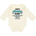 thumbnail image 3 of Inktastic Happy Birthday, Mommy I'm the Best Ever in Blue Boys or Girls Long Sleeve Baby Bodysuit, 3 of 5