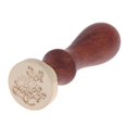 thumbnail image 2 of Cuadros Decorativos Sello de madera Retro sello de cera de lacre clásico regalo de sello de bricolaje Vintage (F001), 2 of 8
