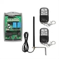 thumbnail image 1 of Control Remoto Universal para Puerta de Garaje de 2 Canales, 433 MHz, Receptor y Antena de Repuesto para Abrepuertas de 433 MHz., 1 of 5