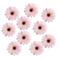 thumbnail image 1 of Cabezas de Margaritas Gerberas Artificiales Sunnimix 4x10 Piezas Rosa Cabeza de Flor, 1 of 8