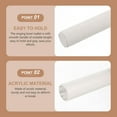 thumbnail image 4 of OULII Mallets for Crystal Singing Bowls Tapping Crystal Bowls White Acrylic 1Set for Yoga Practice, 4 of 8
