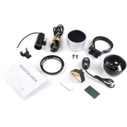 3.5 80mm Tachometer Gauge High Speed Stepper Motor RPM Rev Counter 7 Color LED