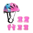 thumbnail image 3 of harper Kids Sport Protective Gear Multipurpose Adjustable Kids Bike Helmet Set for Bike Pink, 3 of 10