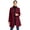 Merlot, variant on Women's Classic Wool-Blend Coat Coat