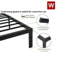 thumbnail image 4 of King Size Metal Platform Bed Frame with Extra Storage Space, 4 of 8