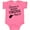 Hot Pink, variant on Inktastic Someone in West Virginia Loves Me Boys or Girls Baby Bodysuit