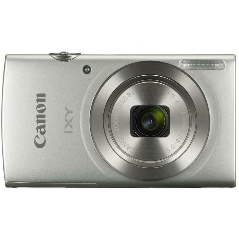 動作品　Canon IXY 200 SILVER DigitalCamera Canon PowerShot IXY 200 Silver ELPH 185 Digital Camera 20MP 8x
