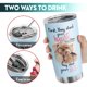 thumbnail image 5 of Vaso Oasisdream de acero inoxidable de 600 ml con estampado de perros, 5 of 6