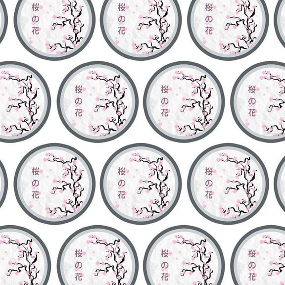 Cherry Blossom Tree Pink Japanese Premium Gift Wrap Wrapping Paper Roll