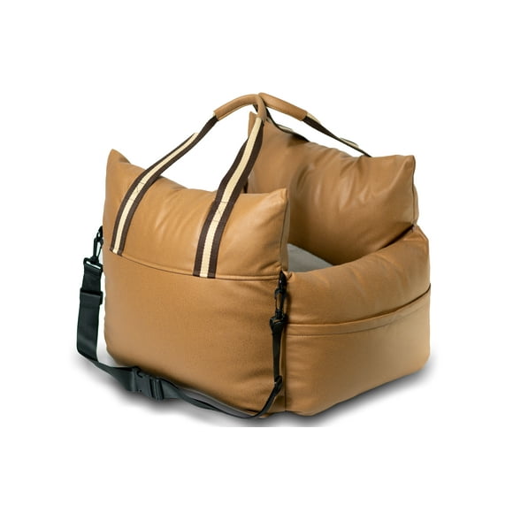 Dog Car Seat, Pet Car Seat for Small & Medium Dogs, Portable Travel Dog Bed & Puppy Dog Booster