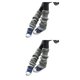 thumbnail image 2 of Calcetines hasta el muslo Qarigey calentadores de piernas Gris claro, 2 of 6