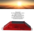 thumbnail image 4 of Solar Night Safety Strobe Light, Solar Strobe Warning Light 60 Hours Light Control   for Traffic Barricades Red,Yellow,White, 4 of 7