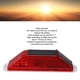thumbnail image 4 of Luz De Advertencia Estroboscópica Solar, Luz Estroboscópica De Seguridad Nocturna Solar Inalámbrica Duradera Para Barricadas De Tráfico, 4 of 8