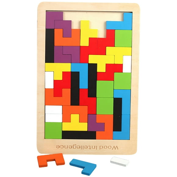 Building Block Wooden Educational Creative Wooden Puzzle Jigsaw Puzzle for Kids