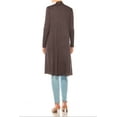 thumbnail image 5 of MOA Collection Women's Comfortable Relaxed Fit Long Cardigan - Perfect for Everyday Wear, 5 of 5