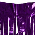 thumbnail image 4 of Franja Lámina de Oropel Cortina de Ventana Decoración de Banquete de Boda Plástico Papel de Aluminio Cortinas Zulema cortinas de aluminio, 4 of 6