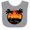 Heather and White, variant on Inktastic San Diego Sunset Skyline Boys or Girls Baby Bib