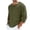 Army Green#mens long sleeve tee shirts, variant on JPVDPA Linen Tops for Men 3/4 Sleeve Crew Neck Tees Raw Edges Casual Hippie T-Shirt Summer Beach Vacation Tee Shirts Gray S