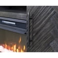 thumbnail image 5 of 80" Fireplace Console Entertainment  Fully Assembled Gray, 5 of 7