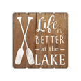 thumbnail image 1 of Lake Life Wooden Sign Wall Decor, 1 of 1