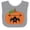 Heather/White, variant on Inktastic Halloween Pumpkin Funny Bat Boys or Girls Baby Bib