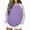 Purple, variant on Enjoytime Women Sweatshirt Patchwork Long Sleeve Pullover Tops Fall Winter Fleece Casual Crew Neck Sweatshirts with Pockets