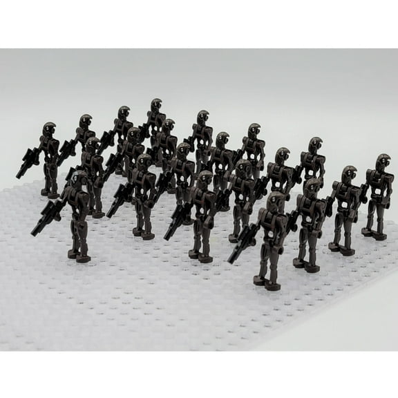 ZWVKLN Commando Droids and Captain 21pcs Army Custom Figures Set