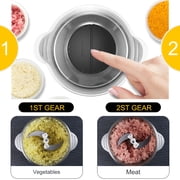 2L Electric Meat Grinder Food Processor Fruits Blender Veg Chopper Sausage Maker Easy to Clean