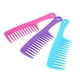 thumbnail image 1 of Peine para el cabello, 3 colores, peine para el cabello rizado con dientes anchos, peine antiestático, multifuncional, 1 of 8