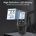 thumbnail image 3 of LC-100 Coating Thickness Gauge, 0-2000μm Range, 1μm Resolution, Auto-Substrate Detection for Fe/NFe Substrates, Ideal for Automotive Paint/Enamel/Chrome/Anodized Coatings, ABS Body, Battery, 3 of 7
