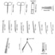 thumbnail image 3 of 16pcs/set Nail Clipper Set,Stainless Steel Manicure Pedicure Nail File Kit with Case for Hand Care, Facial Care and Foot Care., 3 of 5