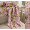 thumbnail image 6 of Soimoi Yellow Cotton Voile Fabric Branch & Peach Flower Watercolor Print Fabric by Yard 56 Inch Wide, 6 of 7