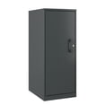 thumbnail image 1 of Pemberly Row 3 Shelf Personal Metal Locker Storage Cabinet Locking Charcoal, 1 of 8
