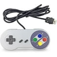 thumbnail image 3 of SAYDY Wired Controller Joypad Gamepads for Super NES SNES Classic Mini Edition 2017 with a 6ft Extension Cable (Purple Button Style), 3 of 5