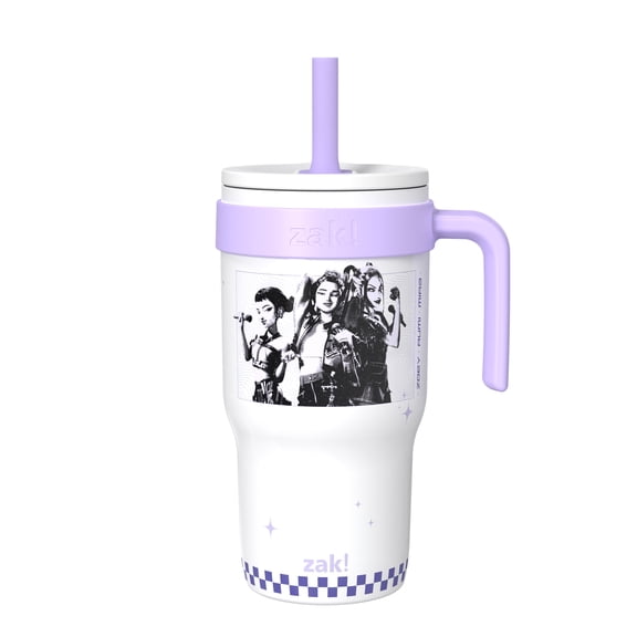 Zak Designs 18oz Kpop Cruiser Tumbler - White