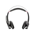 thumbnail image 5 of Poly Voyager Focus B825 USB-C Headset TAA - Google Assistant, Siri - Stereo - Wireless - Bluetooth - 98.4 ft - 20 Hz - 20 kHz - On-ear - Binaural - Ear-cup - Electret Condenser, MEMS Technology Mic..., 5 of 5