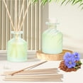 thumbnail image 2 of Reed Diffuser - Clean Linen 3.38oz (100ml) 2 Pack Essential Oil Reed Diffuser Set with 16 Sticks, Long Lasting Fragrance for Home, Bathroom, Bedroom, Room, Decor, 2 of 3