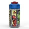 thumbnail image 2 of Zak Designs Marvel Comics 16 Ounce Reusable Plastic Water Bottle, The Avengers, 2 of 4